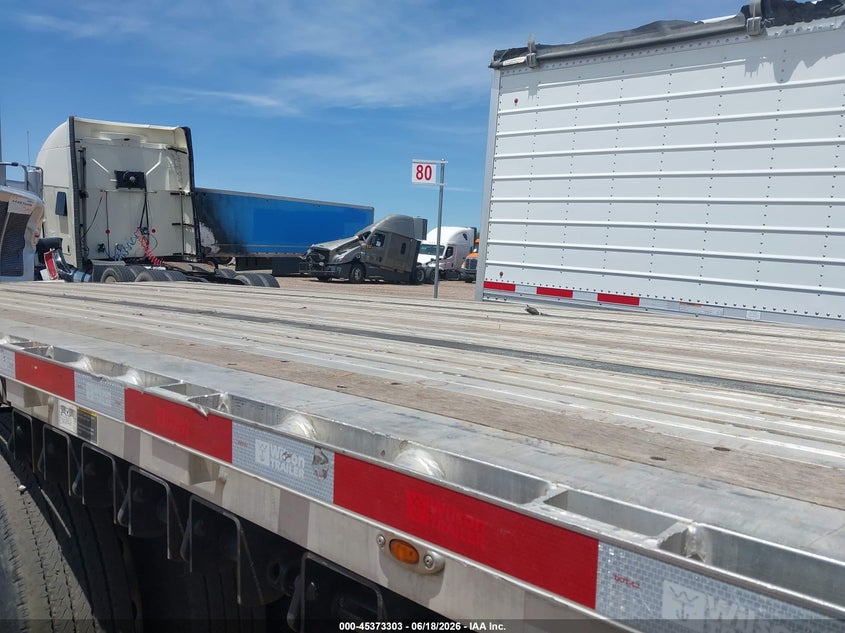 2022 WILSON TRAILER CO FLATBED auction photo 8
