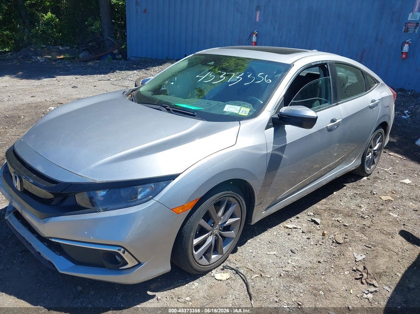 2021 Honda Civic Ex 19XFC1F31ME201668 photo 1