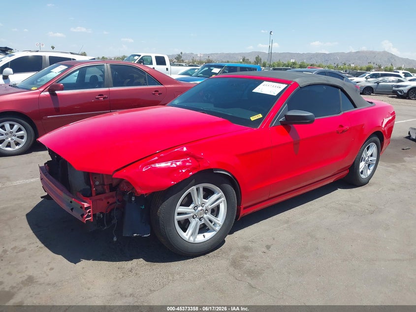 2014 Ford Mustang V6 1ZVBP8EM7E5242953 photo 1