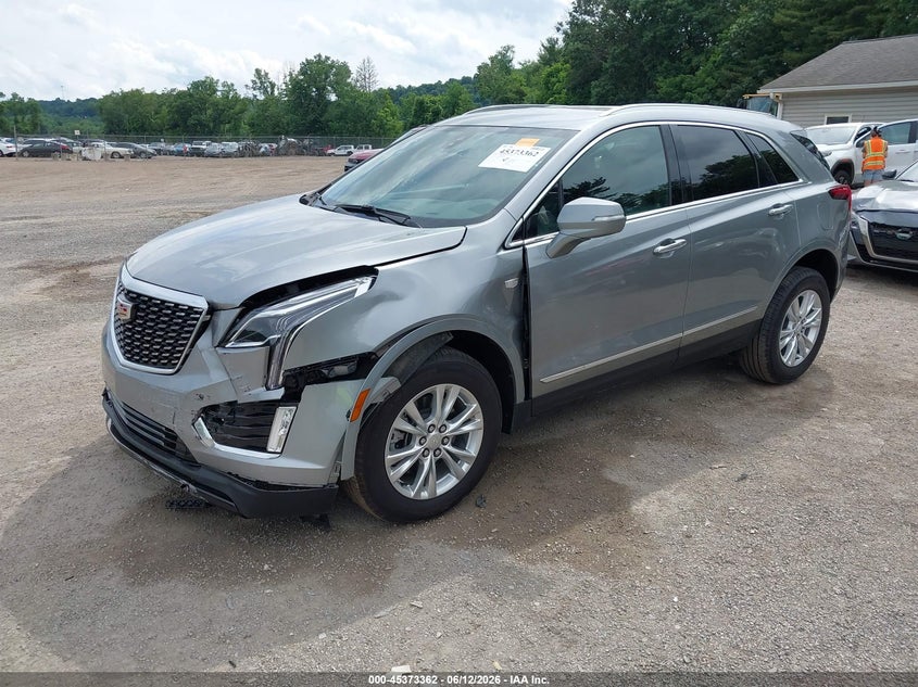 Vin: 1gyknar4xsz150843, lot: 45871348, cadillac xt5 fwd luxury 20252