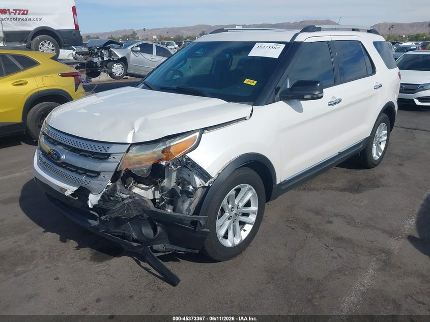 2014 Ford Explorer Xlt 1FM5K7D88EGB53468 photo 1