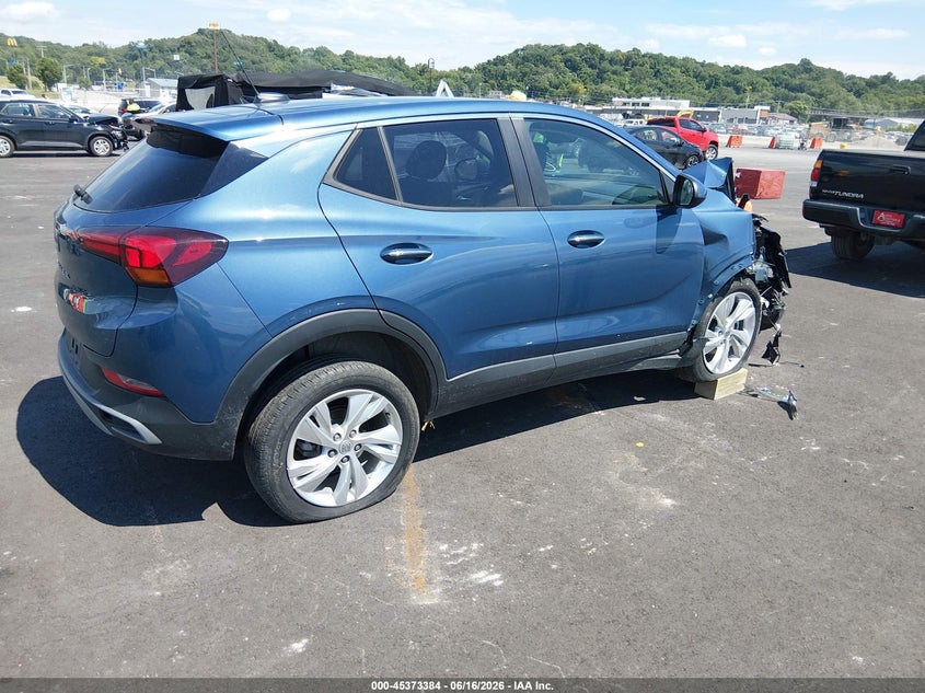 Vin: kl4amcsl6rb144049, lot: 45871370, buick encore gx preferred awd 20242