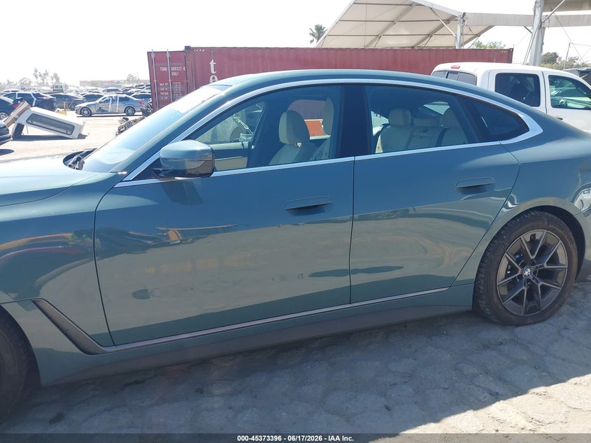 2025 BMW I4 Gran Coupe Edrive40 VIN: WBY23HD04SFV07491 Lot: 45373396