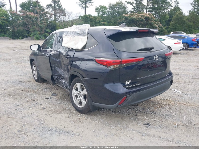 2023 TOYOTA HIGHLANDER auction photo 3
