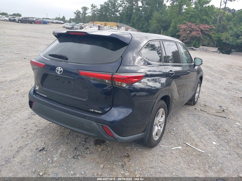 2023 TOYOTA HIGHLANDER auction photo 4