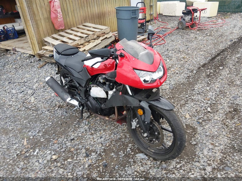 2012 KAWASAKI EX250 auction photo 1