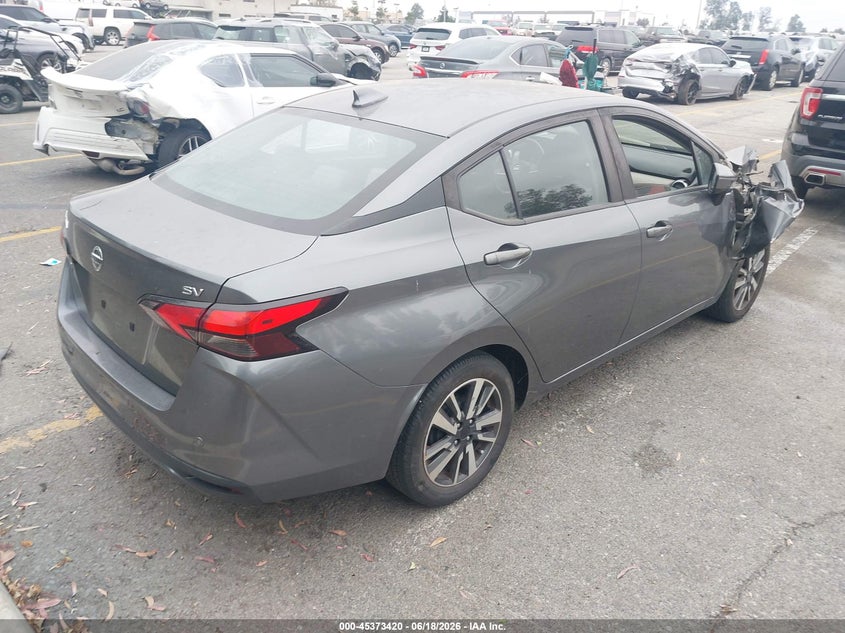 2021 NISSAN VERSA auction photo 4