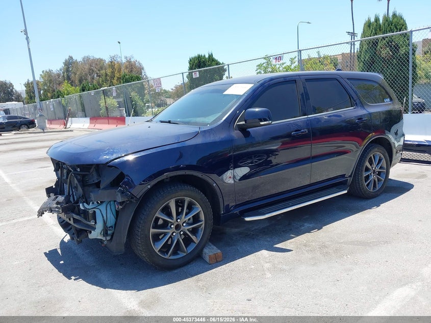 Vin: 1c4rdhdg6jc312230, lot: 45871432, dodge durango gt rwd 20182