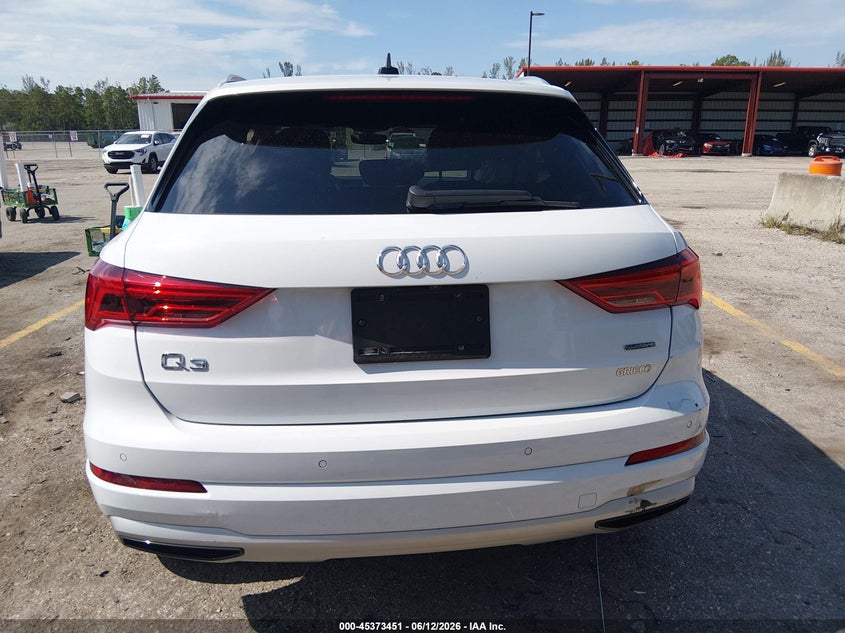 2021 Audi Q3 Premium 40 VIN: WA1AUCF35M1123167 Lot: 45373451