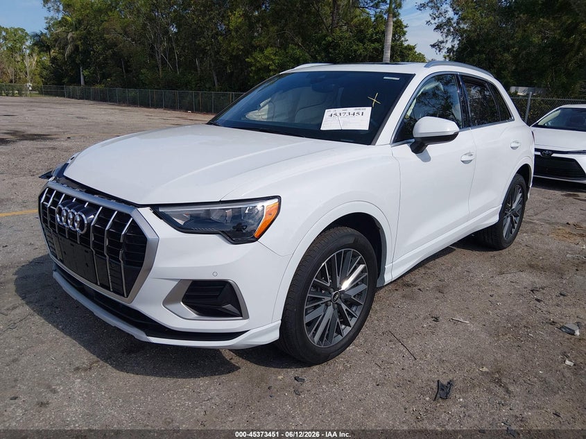 Vin: wa1aucf35m1123167, lot: 45871437, audi q3 premium 40 tfsi quattro tiptronic 20212