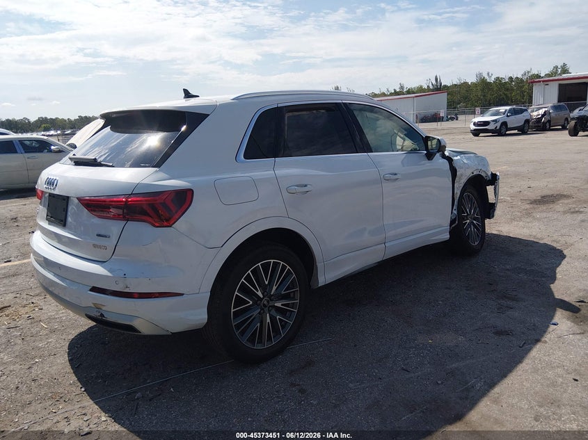 Vin: wa1aucf35m1123167, lot: 45871437, audi q3 premium 40 tfsi quattro tiptronic 20214