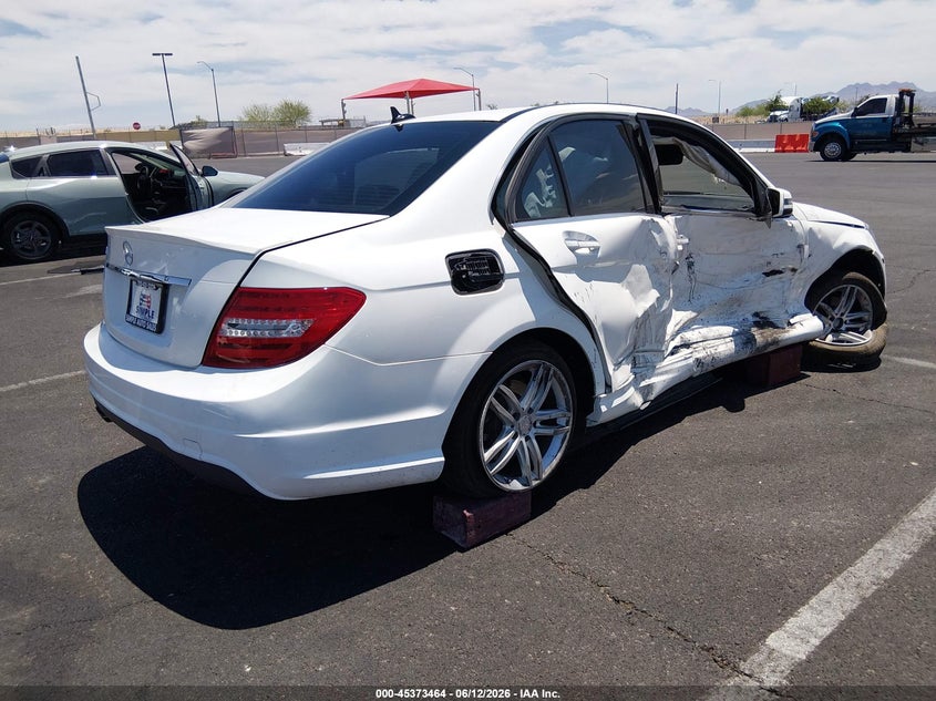 Vin: wdbgf4hb6eg218491, lot: 45871450, mercedes-benz c250 20144