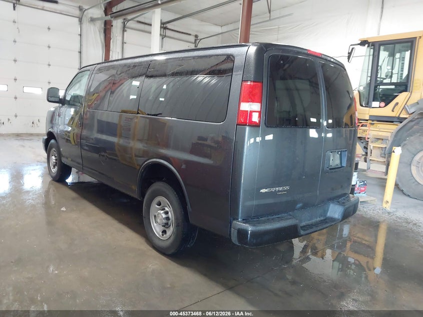 Vin: 1gnwgefg6g1292742, lot: 45871454, chevrolet express 2500 ls 20163