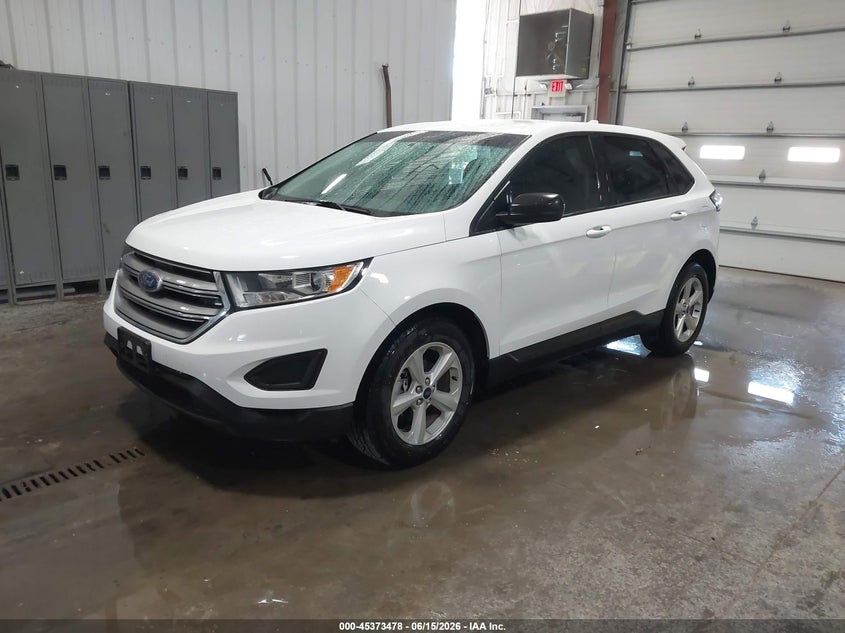 2018 Ford Edge Se 2FMPK3G91JBC38479 photo 1