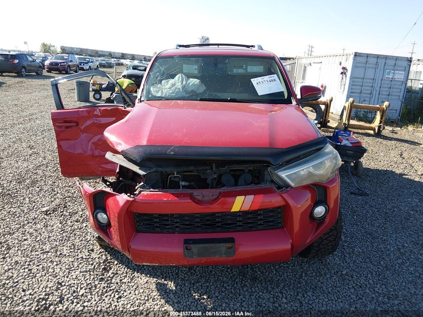 2015 TOYOTA 4RUNNER SPORT UTILITY VEHICLE 4.0L V-6 DOHC, VVT, 270HP