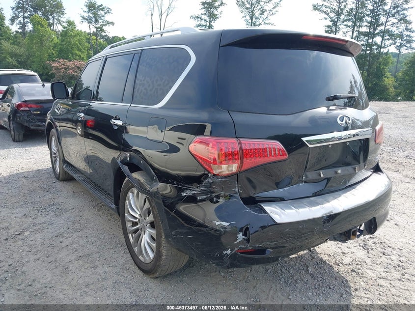 2015 INFINITI QX80 auction photo 3