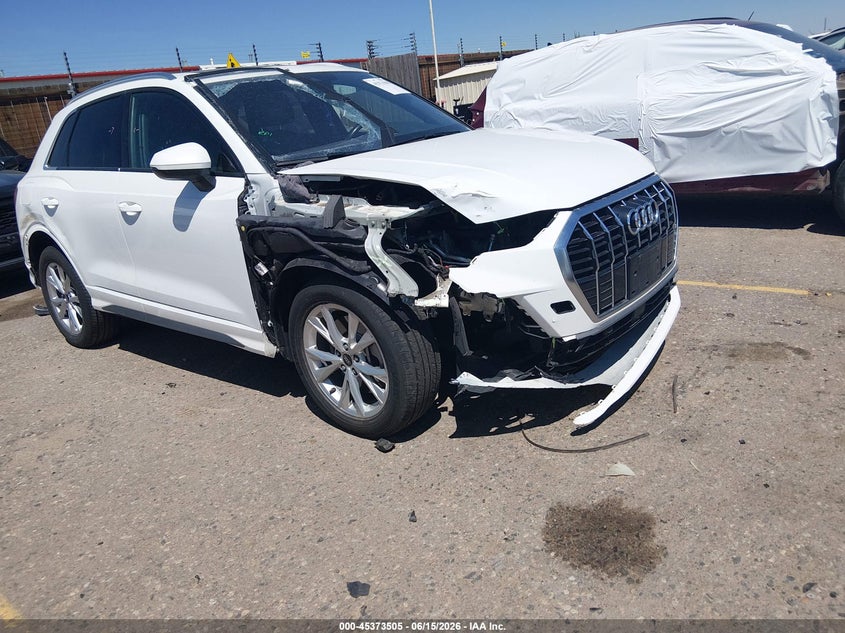 Vin: wa1decf36p1048509, lot: 45871491, audi q3 premium 45 tfsi s line quattro tiptronic 2023 img_1