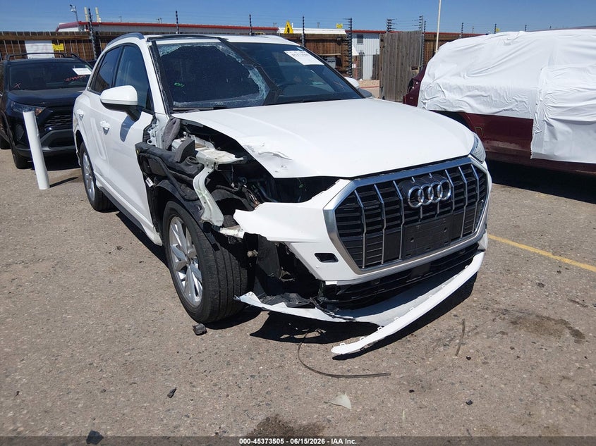 2023 Audi Q3 Premium 45 Tfsi S Line Quattro Tiptronic VIN: WA1DECF36P1048509 Lot: 45373505