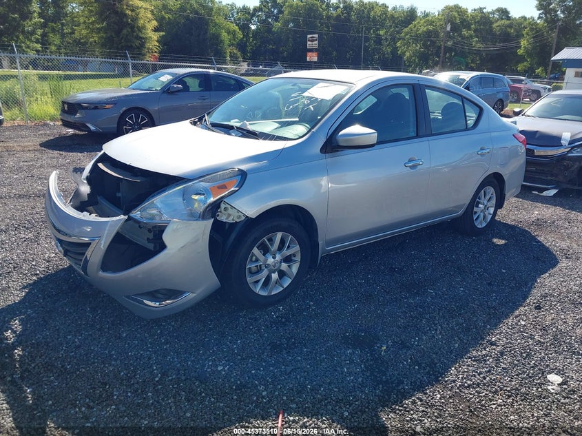 2016 NISSAN VERSA SEDAN 1.6L I-4 DOHC, VVT, 109HP