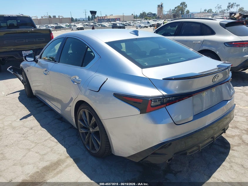 Vin: jthba1d21r5131279, lot: 45871501, lexus is 300 f sport design 20243