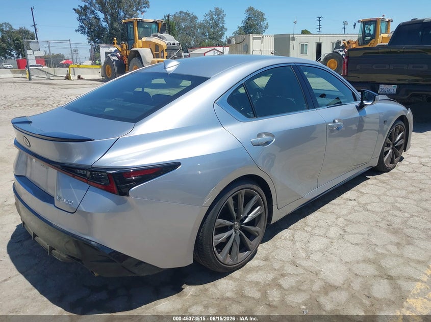 Vin: jthba1d21r5131279, lot: 45871501, lexus is 300 f sport design 20244