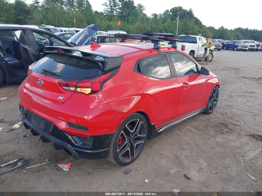 Vin: kmht36ah1nu013931, lot: 45871503, hyundai veloster n 20224