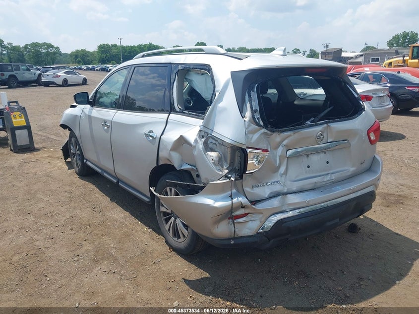 2019 Nissan Pathfinder Sv VIN: 5N1DR2MN7KC603744 Lot: 45373534