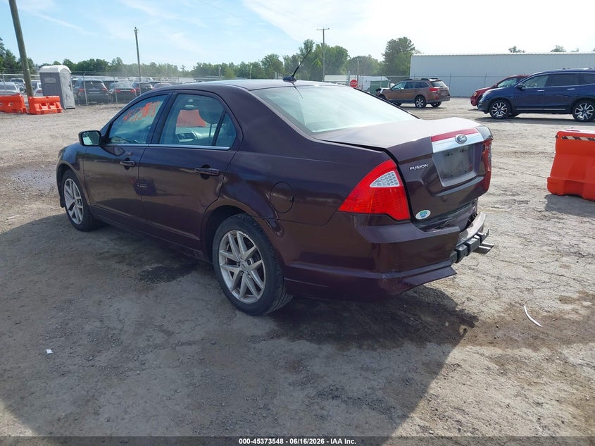 Vin: 3fahp0ja3br258141, lot: 45871534, ford fusion sel 20113