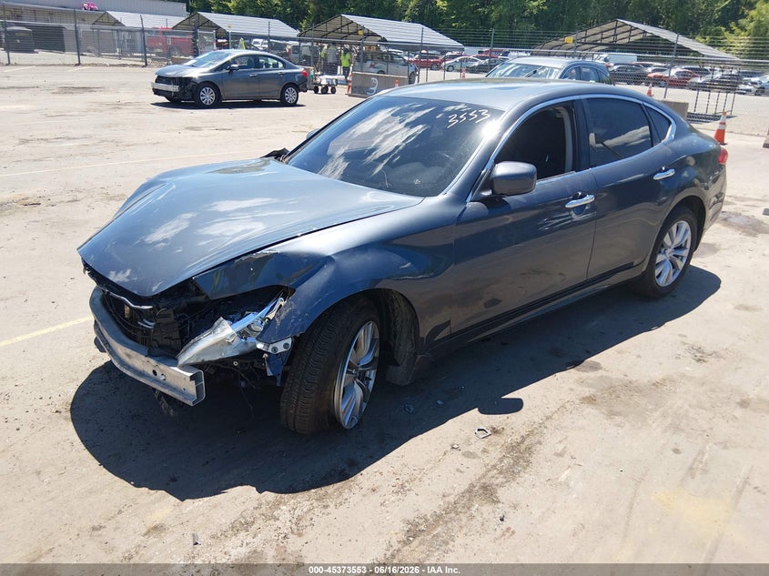 Vin: jn1by1ar3bm370832, lot: 45871539, infiniti m37x 20112