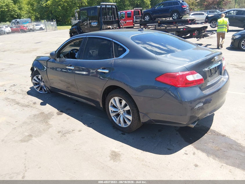 Vin: jn1by1ar3bm370832, lot: 45871539, infiniti m37x 20113