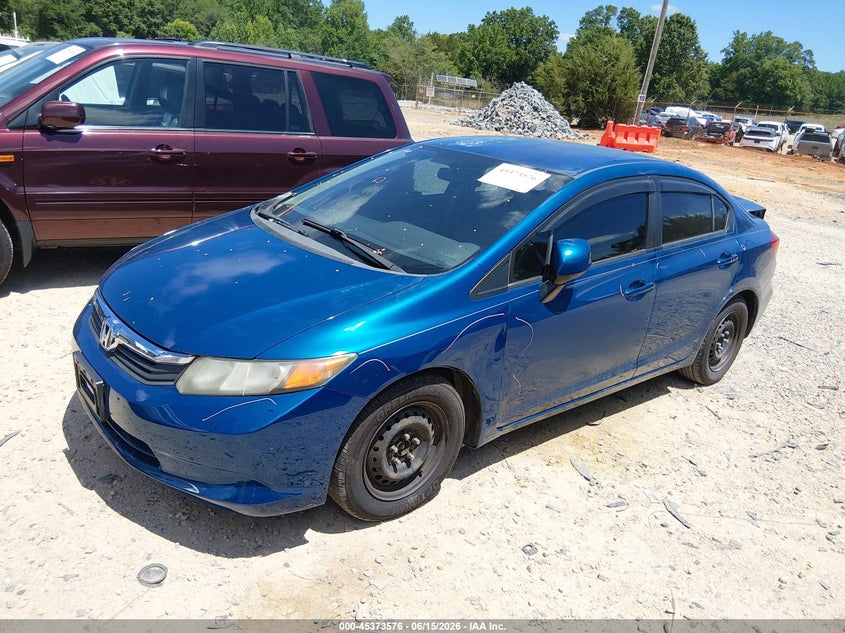 2012 Honda Civic Lx 2HGFB2F51CH534497 photo 1