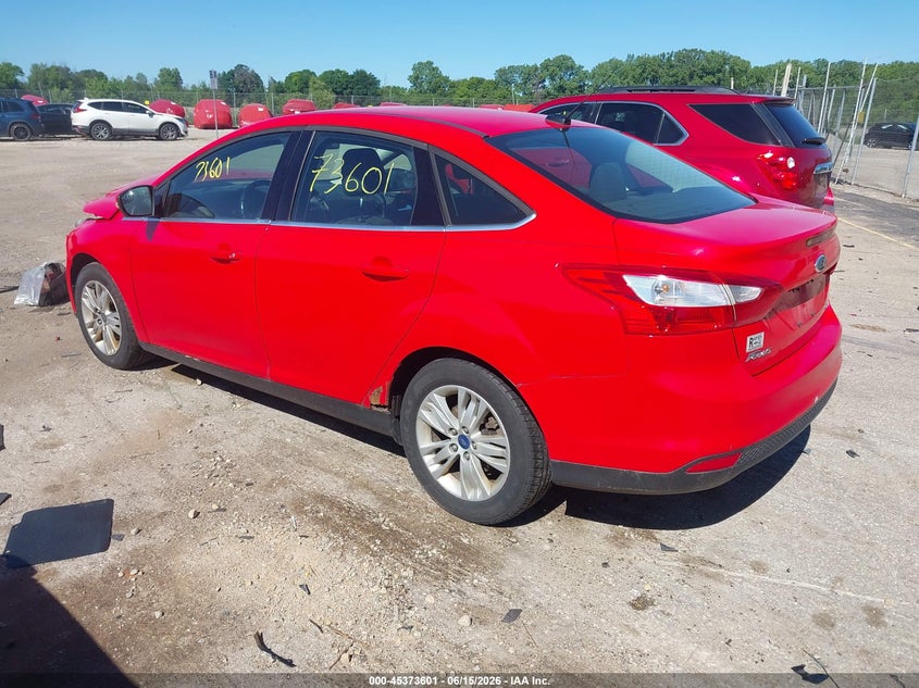 Vin: 1fahp3h26cl185864, lot: 45871586, ford focus sel 20123