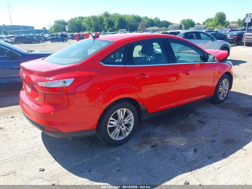 Vin: 1fahp3h26cl185864, lot: 45871586, ford focus sel 20124