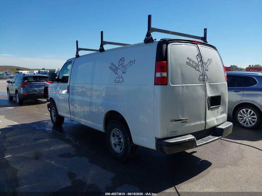 Vin: 1gcwgaff9g1156808, lot: 45871601, chevrolet express 2500 work van 20163