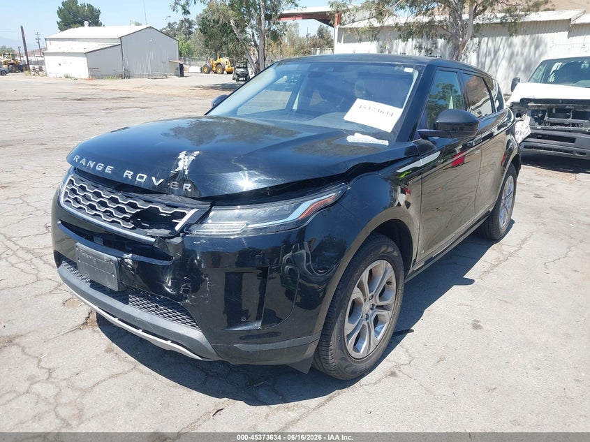 Vin: salzj2fx9lh015471, lot: 45871620, land rover range rover evoque s 20202