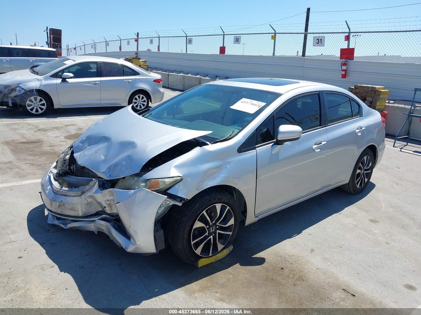 2014 Honda Civic Ex 19XFB2F81EE239889 photo 1