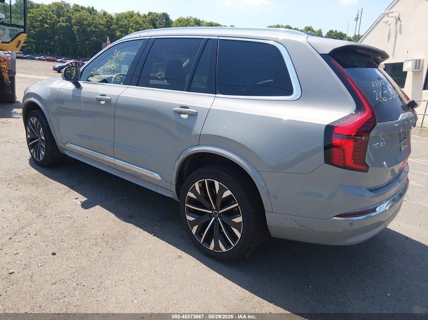 Vin: yv4062pe2t1458419, lot: 45871653, volvo xc90 plus, b6 awd gas (mild hybrid), gasoline, bright, 7 seats 20263