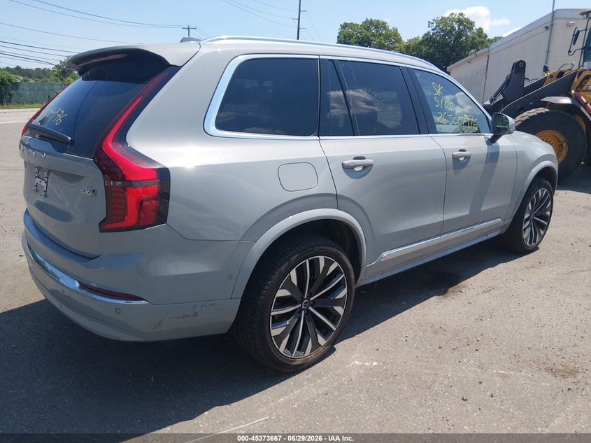 Vin: yv4062pe2t1458419, lot: 45871653, volvo xc90 plus, b6 awd gas (mild hybrid), gasoline, bright, 7 seats 20264