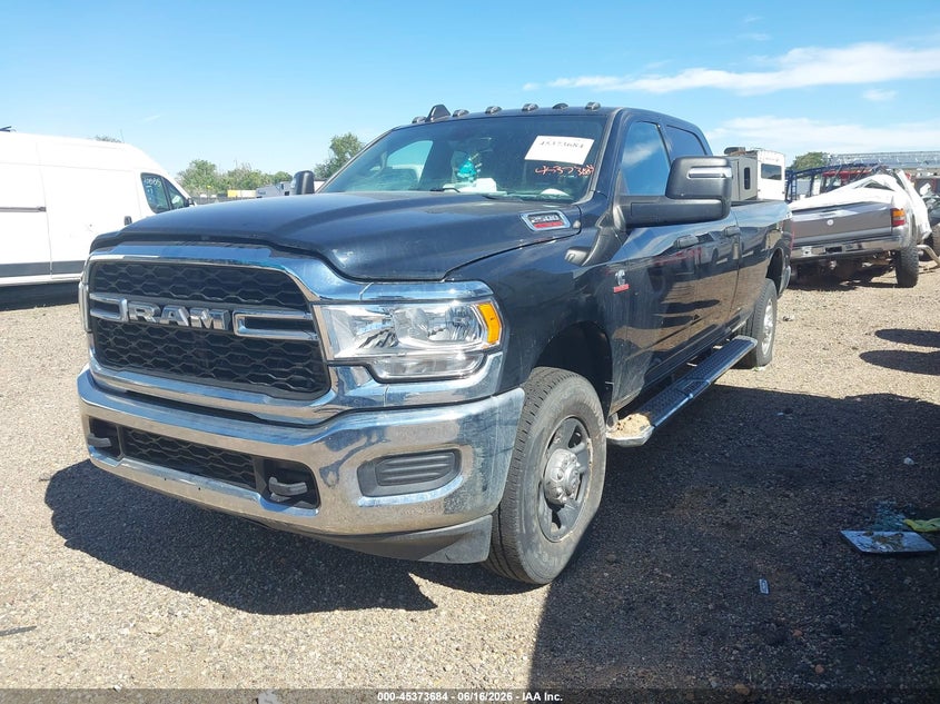 Vin: 3c6ur5hl7rg296539, lot: 45871670, ram 2500 tradesman  4x4 8' box 20242
