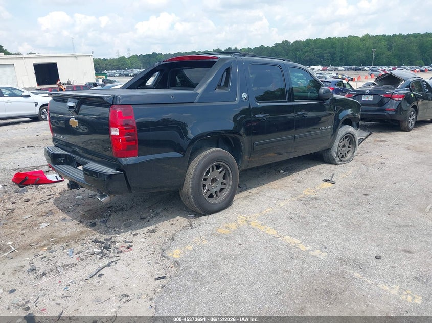 Vin: 3gnmcfe07dg356751, lot: 45871677, chevrolet avalanche lt 20134