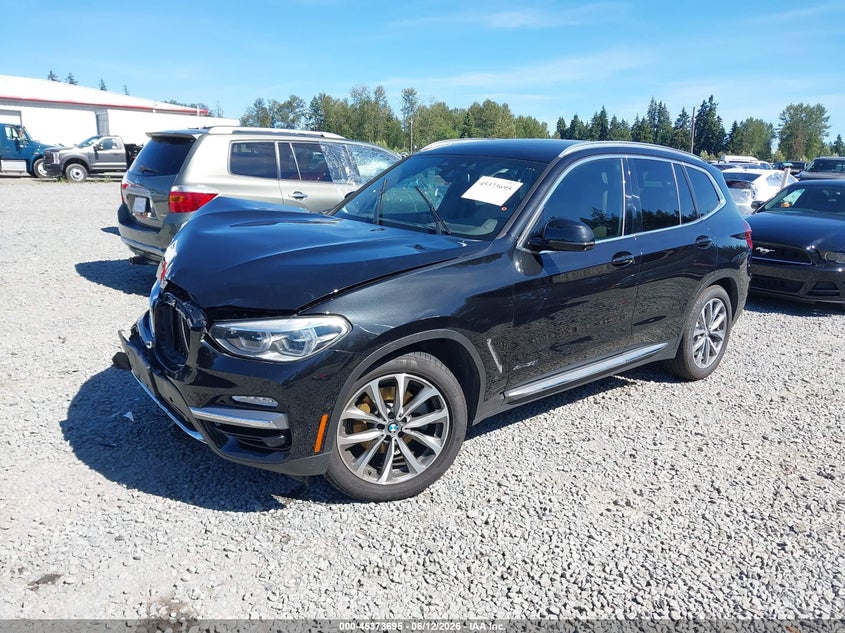 Vin: 5uxtr9c50jlc75755, lot: 45871681, bmw x3 xdrive30i 20182
