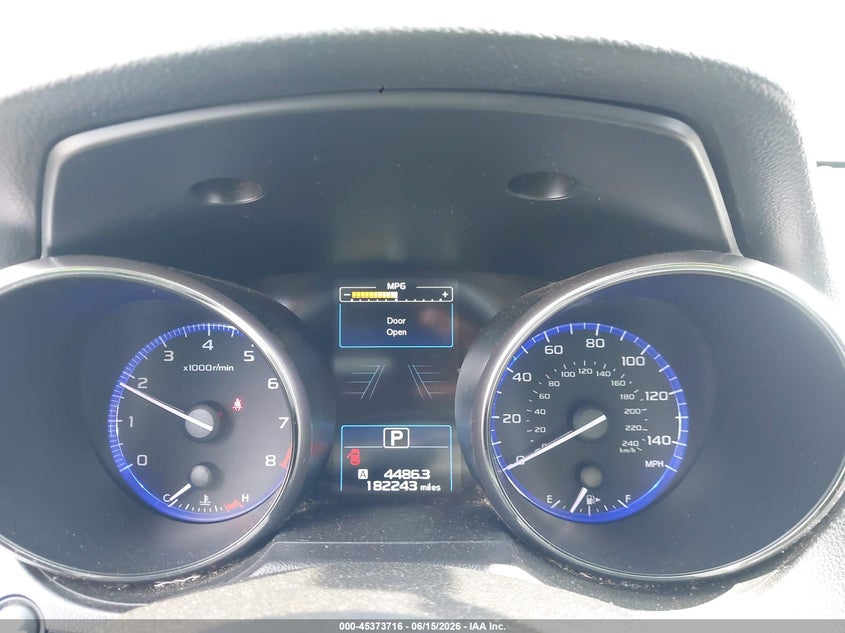 2016 SUBARU LEGACY auction photo 7