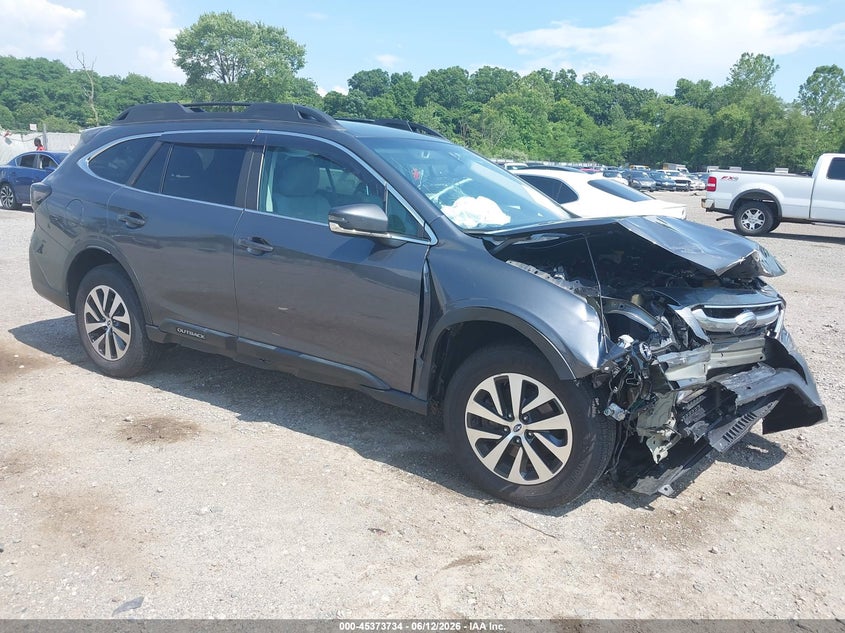 Vin: 4s4btacc8m3190349, lot: 45871720, subaru outback premium 2021 img_1