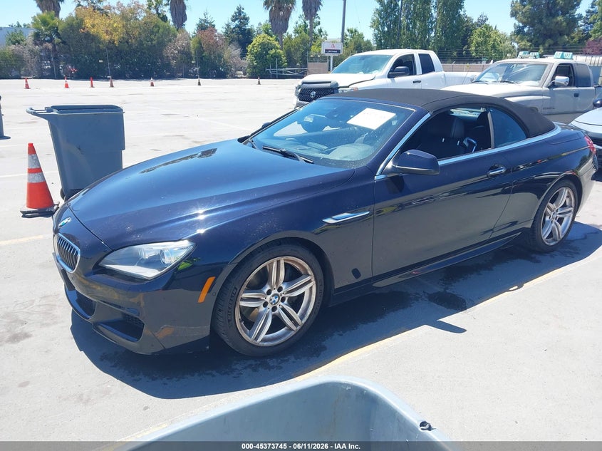 2012 Bmw 650i WBALZ3C57CC397878 photo 1