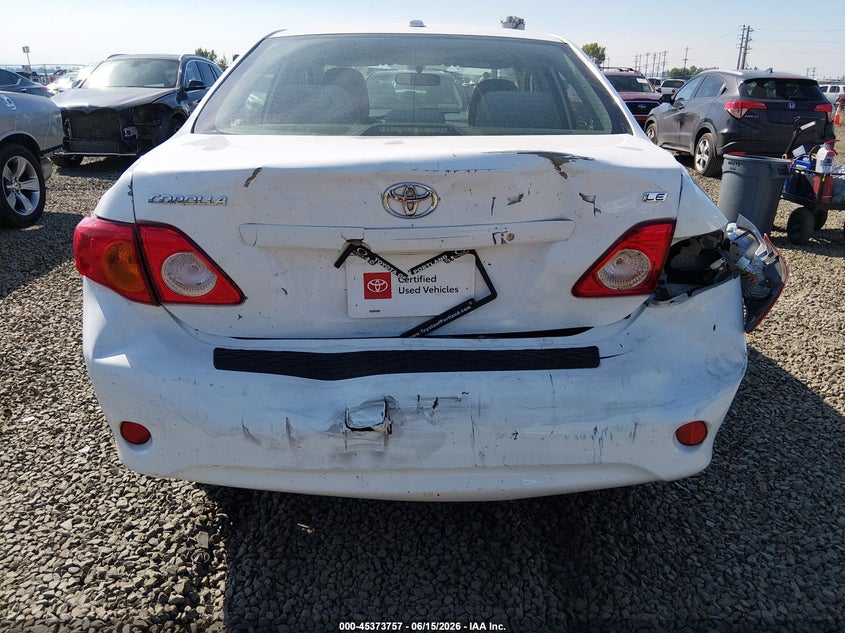 2010 TOYOTA COROLLA auction photo 6