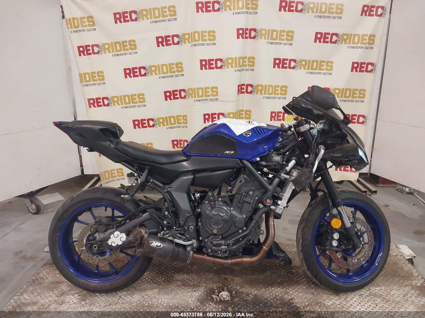 2023 Yamaha Yzfr7 VIN: JYARM38E9PA005792 Lot: 45373786