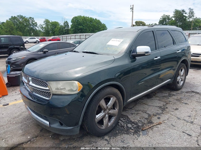 Vin: 1d4sd5gt2bc592435, lot: 45871779, dodge durango citadel 20112