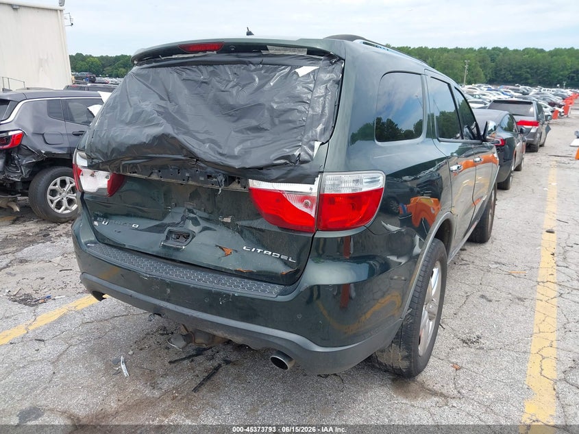 Vin: 1d4sd5gt2bc592435, lot: 45871779, dodge durango citadel 20114