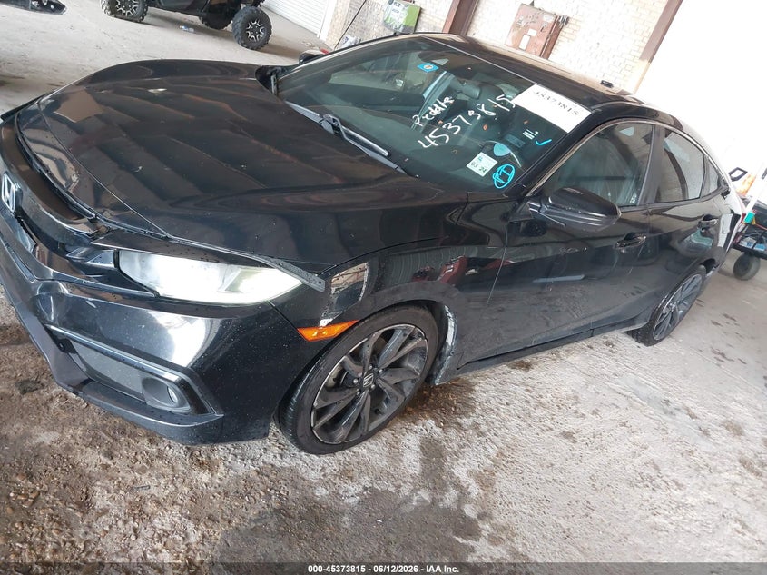 2019 Honda Civic Sport 19XFC2F82KE015135 photo 1