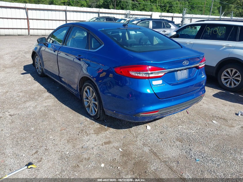 2017 FORD FUSION auction photo 3